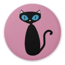 モダンな猫のカスタムな色-キャビネットのノブ