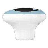 モダンな猫-キャビネットのノブ セラミックノブ (側面)