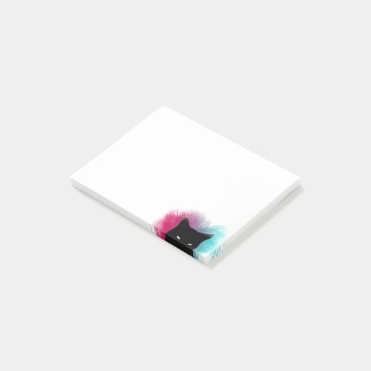 モダンな猫 ポストイット (アングル)