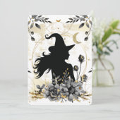 モダンな現代風ハロウィーンの魔女3 招待状 (スタンド正面)