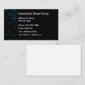 モダンな産業パターン 名刺 (正面/裏面)