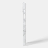 モダンな白大理石 Case-Mate iPhoneケース (裏面 / 左)