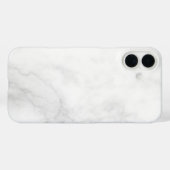 モダンな白大理石 Case-Mate iPhoneケース (裏面 (横))