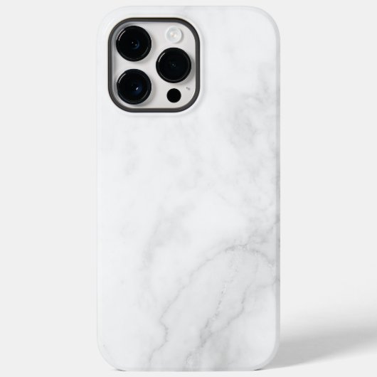 モダンな白大理石 Case-Mate iPhoneケース (裏面)