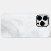 モダンな白大理石 Case-Mate iPhoneケース (裏面 (横))