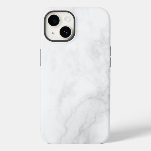 モダンな白大理石 Case-Mate iPhoneケース (裏面)