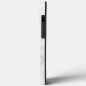 モダンな白大理石 Case-Mate iPhoneケース (裏面 / 左)