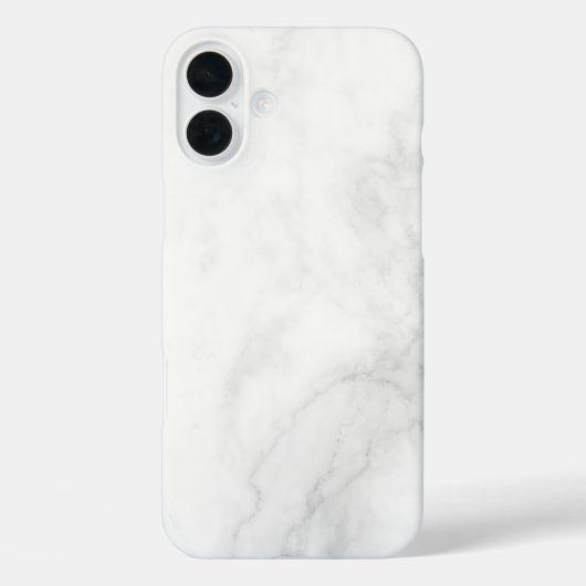 モダンな白大理石 Case-Mate iPhoneケース (裏面)