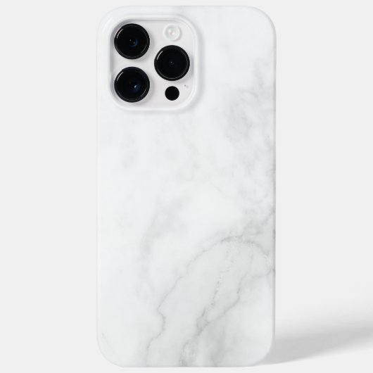 モダンな白大理石 Case-Mate iPhoneケース (裏面)