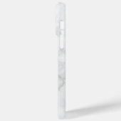モダンな白大理石 Case-Mate iPhoneケース (裏面 / 左)