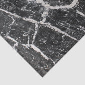 モダンな白黒大理石パターン 薄葉紙 (詳細)