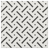 モダンな白黒幾何学的なパターン ファブリック (クローズアップ)