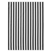 モダンな白黒広くストライプなテーブルクロス テーブルクロス (正面)