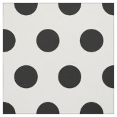 モダンな白黒水玉模様 ファブリック (見本)