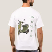 モダンな相棒 Tシャツ (裏面)