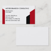 モダンな相談 名刺 (正面/裏面)