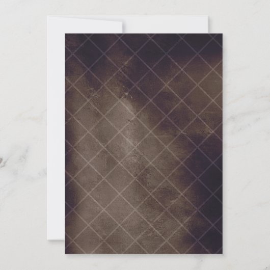 モダンな秋の写真でSave the Date ウェディング セーブザデート (裏面)