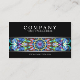 モダンな移動スクロール曼荼羅 名刺