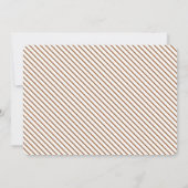 モダンな競馬ダービーパーティー 馬術 招待状 (裏面)