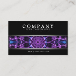 モダンな紫色の欲求 名刺
