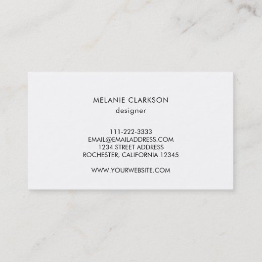 モダンな紫色の紫色の宝石用原石のgeodeの鉱物 名刺 (裏面)