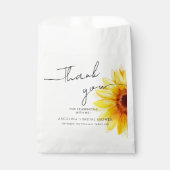 モダンな結婚前お披露目パーティーのギフトバッグ フェイバーバッグ (正面)