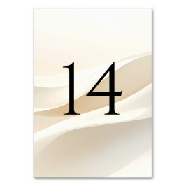 モダンな結婚式のテーブルナンバー（1〜20） テーブルナンバー