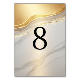 モダンな結婚式のテーブルナンバー（1〜20） テーブルナンバー