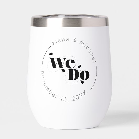 モダンな結婚式のデコレーションWe Do ID887 (背面)