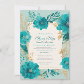 モダンな結婚式の招待状 セーブザデート (正面)