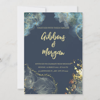 モダンな結婚式の招待状 招待状