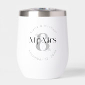 モダンな結婚式の装飾デザイン Mr & Mrs ID887 (正面)