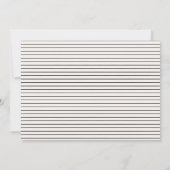 モダンな結婚式 予約日 クリーム 黒 保存 T セーブザデート (裏面)