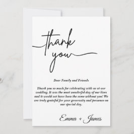 モダンな結婚祝いカード 招待状