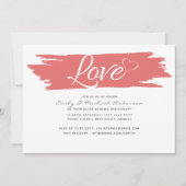 モダンな結婚記念日の招待状 - どんな記念日にも 招待状 (正面)