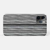 モダンな縦ストライプ柄 Case-Mate iPhoneケース (裏面(横))