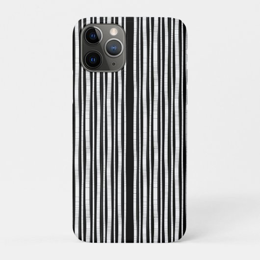 モダンな縦ストライプ柄 Case-Mate iPhoneケース (裏)