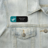 モダンな美容師 名札 (インサイチュ)