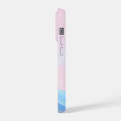 モダンな美意識のイニシャルBスマホケース – シンプルデザイン iPhoneケース (左側面)