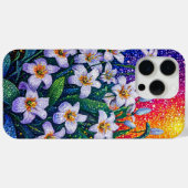 モダンな美意識の自然デザイン、カラフルな抽象 Case-Mate iPhoneケース (裏面 (横))