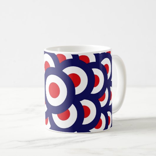 モダンな群れのマグ コーヒーマグカップ (正面右)