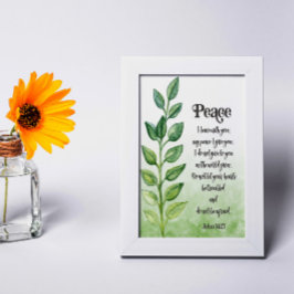 モダンな聖書の詩句カード ジョン カード