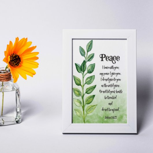 モダンな聖書の詩句カード ジョン カード