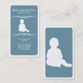 モダンな育児 名刺 (正面/裏面)