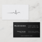モダンな脈拍No.2 名刺 (正面/裏面)