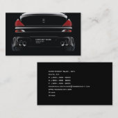 モダンな自動車ディーラービジネス名刺 名刺 (正面/裏面)