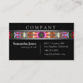 モダンな自然愛曼荼羅 名刺 (裏面)