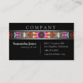 モダンな自然愛曼荼羅 名刺 (裏面)