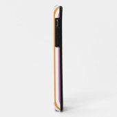 モダンな色のストライプのなiPhone 5の場合 Case-Mate iPhoneケース (裏面/左)