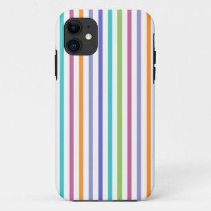 モダンな色のストライプのなiPhone 5の場合 iPhone 11 ケース